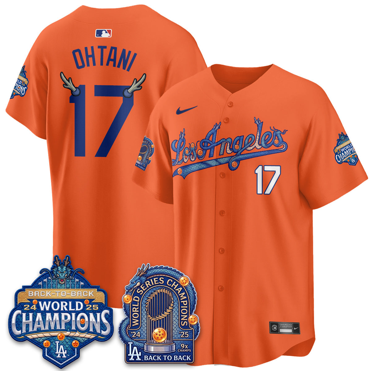 LAD x DB Night 2026 Vapor Jersey - Stitched by Los Angeles Dodgers