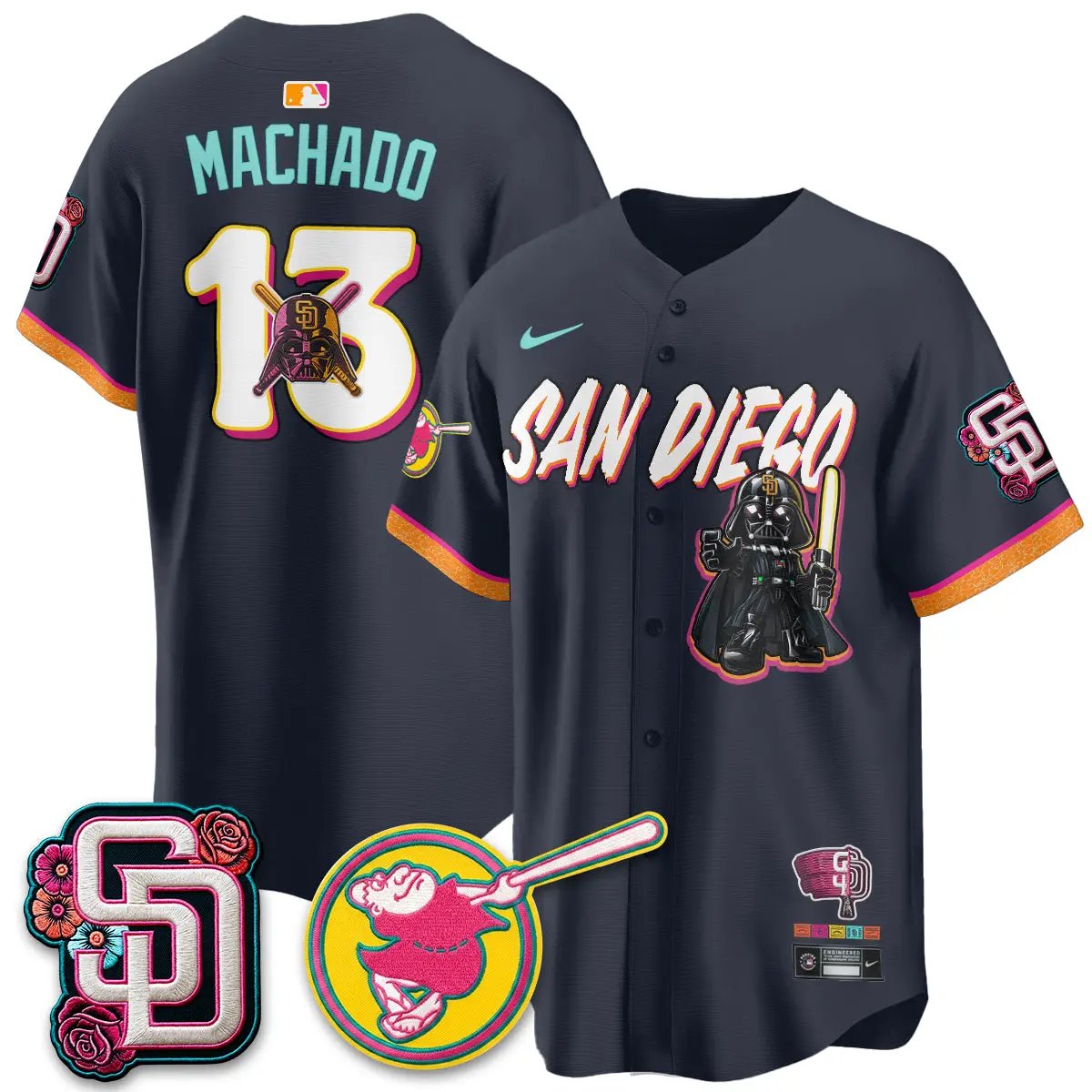 San Diego Padres x SW 2026 Vapor Limited Jersey - Stitched by San Diego Padres