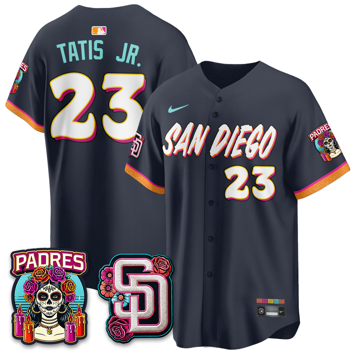SD 2026 City Connect Vapor Premier Limited Jersey - All Stitched V2 by San Diego Padres
