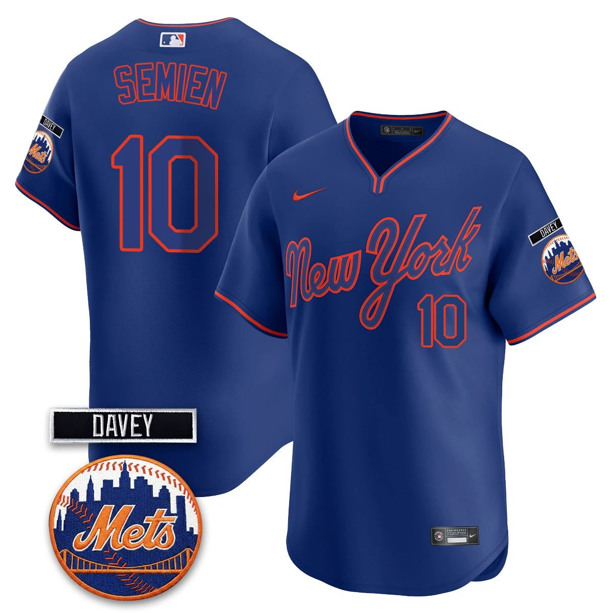 NYM 2026 Davey Johnson Memorial Vapor Limited Jersey - All Stitched by New York Mets