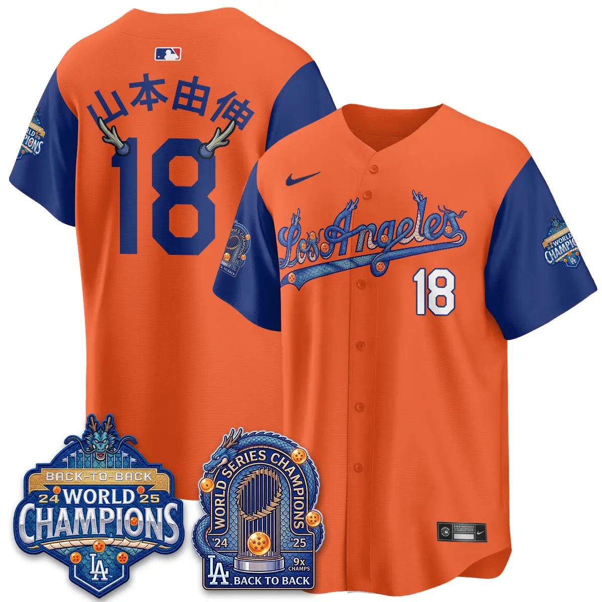 LAD x DB Night 2026 Vapor Jersey - Stitched by Los Angeles Dodgers