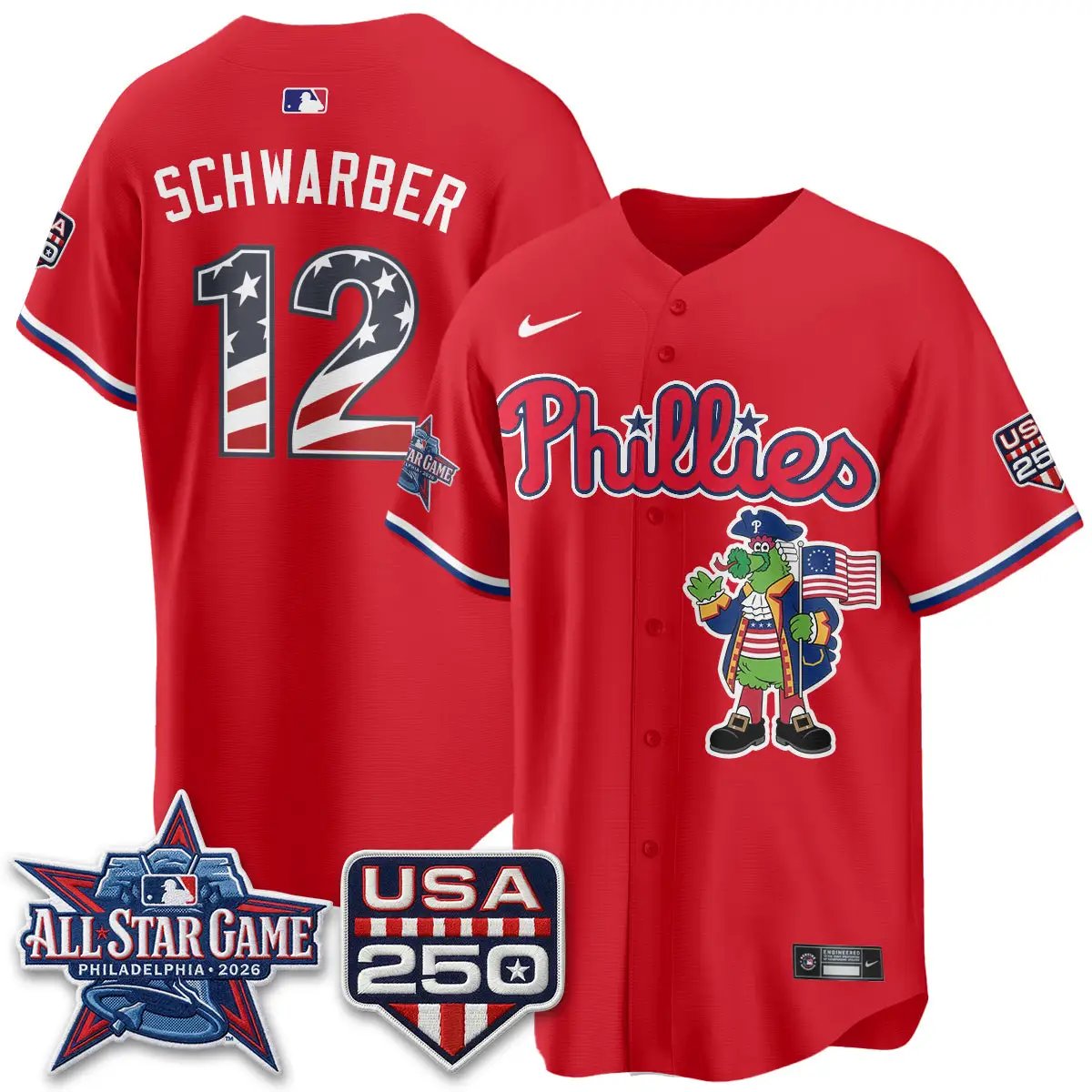 PHI 2026 All Star Phanatic Edition Vapor Jersey - Stitched by Philadelphia Phillies