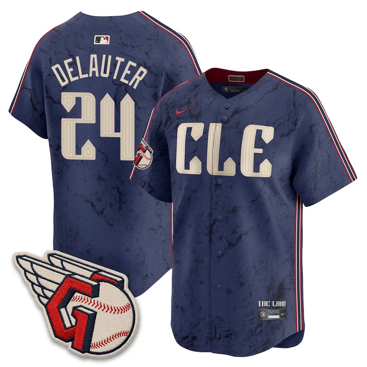 CLE 2026 Black Out Style Limited Vapor Jersey - All Stitched by Cleveland Guardians