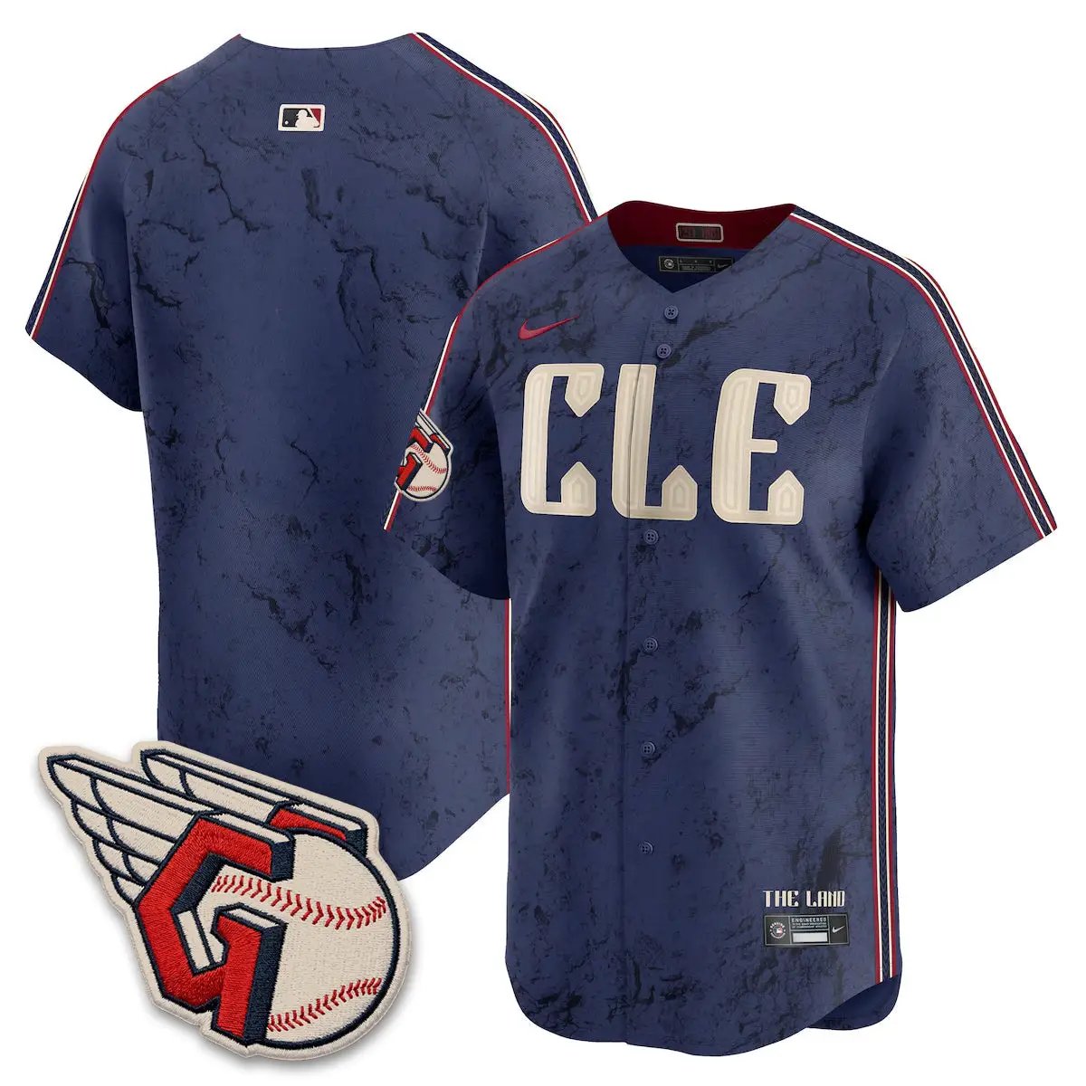CLE 2026 Black Out Style Limited Vapor Jersey - All Stitched by Cleveland Guardians