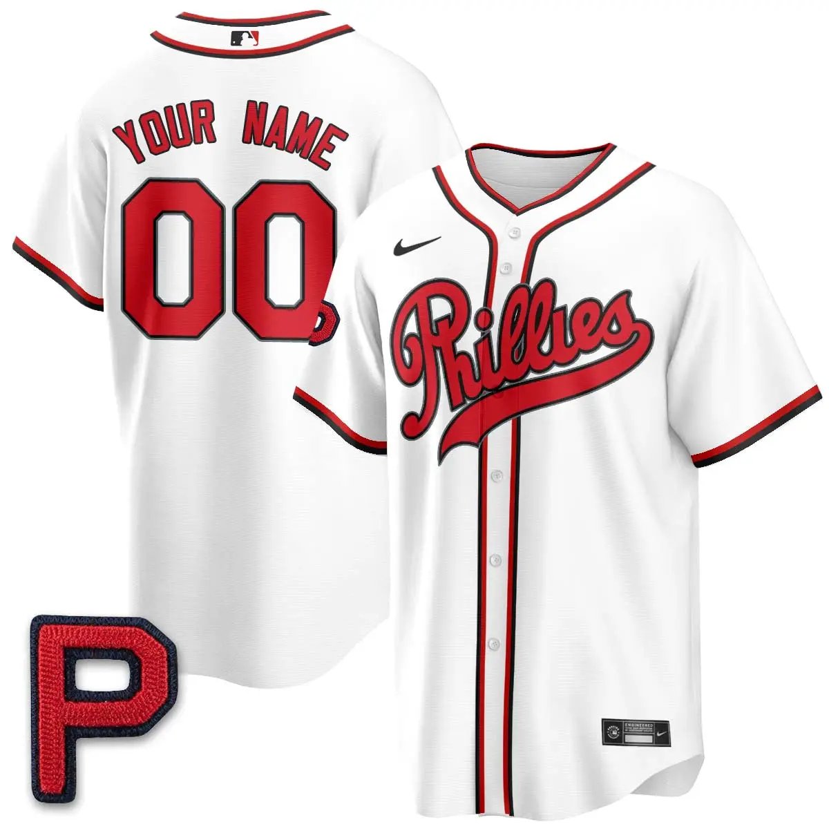 PHI 2026 Field of Dreams Stadium Vapor Custom Jersey V2 - Stitched by Philadelphia Phillies