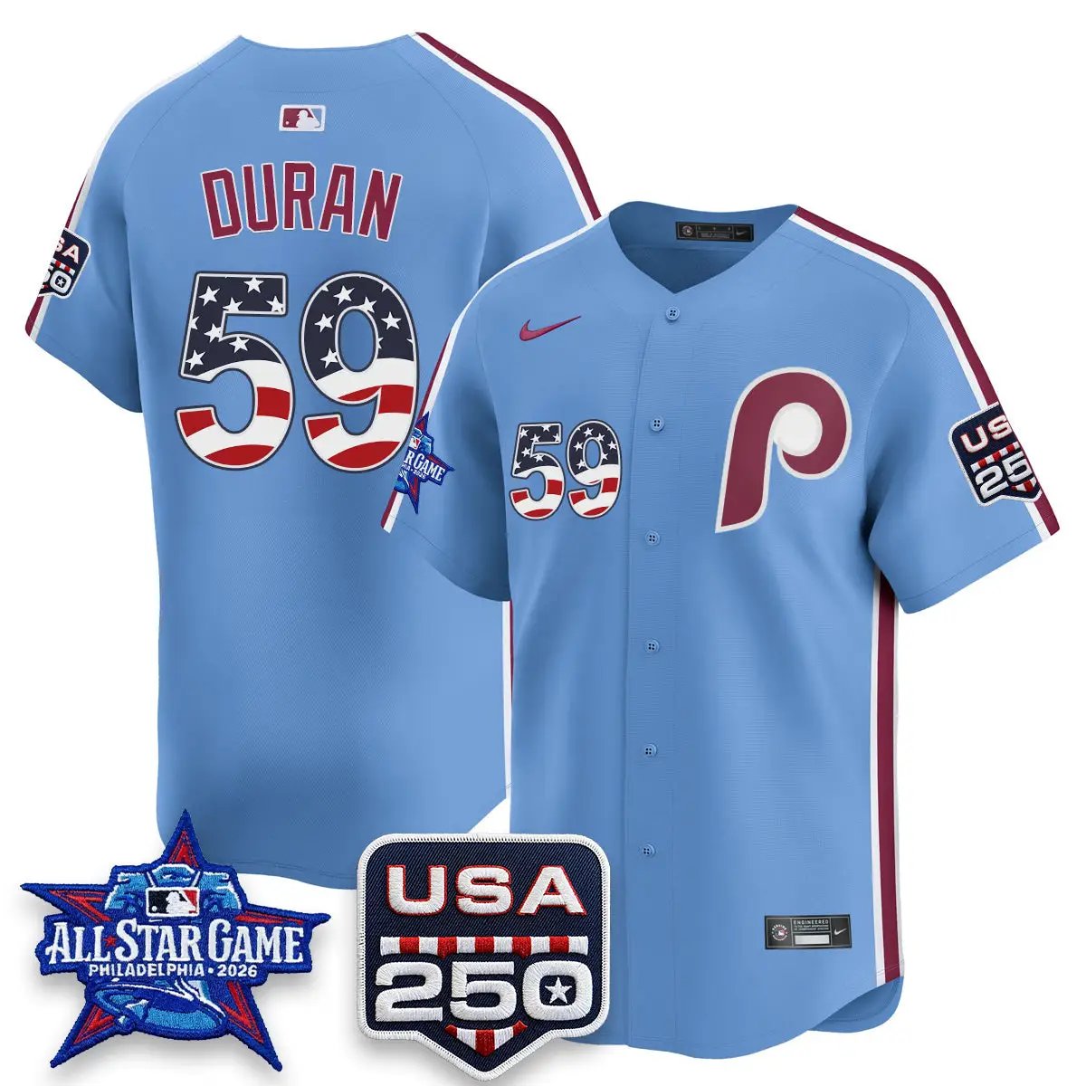 PHI 2026 All Star Edition Vapor Jersey - Stitched by Philadelphia Phillies