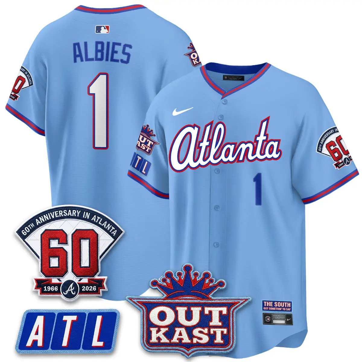 ATL 2026 City Connect Vapor Limited Jersey - All Stitched V3 by Atlanta Braves