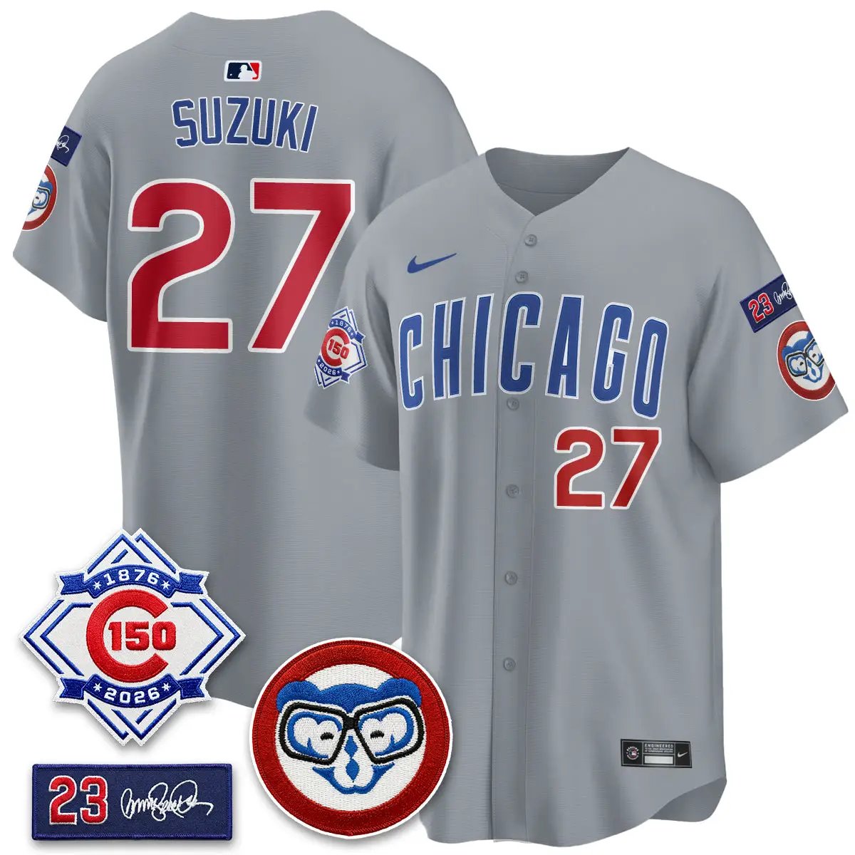 CHC 150th Anniversary Holy Cow Vapor Premier Limited Jersey - All Stitched by Chicago Cubs