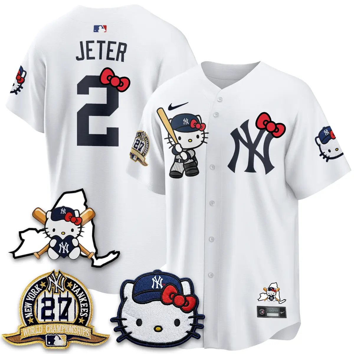 NYY Meow KT 2026 Vapor Limited Jersey - All Stitched by New York Yankees