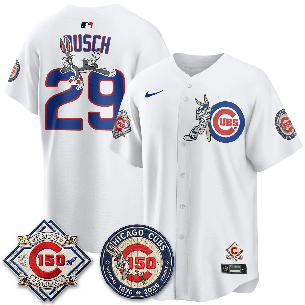 CHC x Bunny Vapor Premier Limited Jersey - Stitched by Chicago Cubs