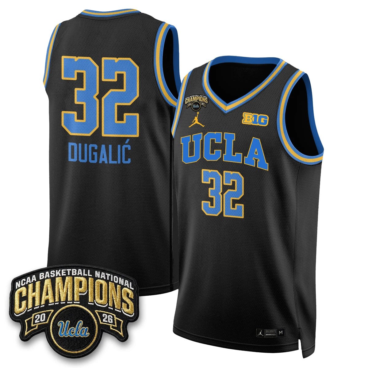 UCLA Women's Basketball Champion 2026 Limited Jersey - All Stitched by UCLA
