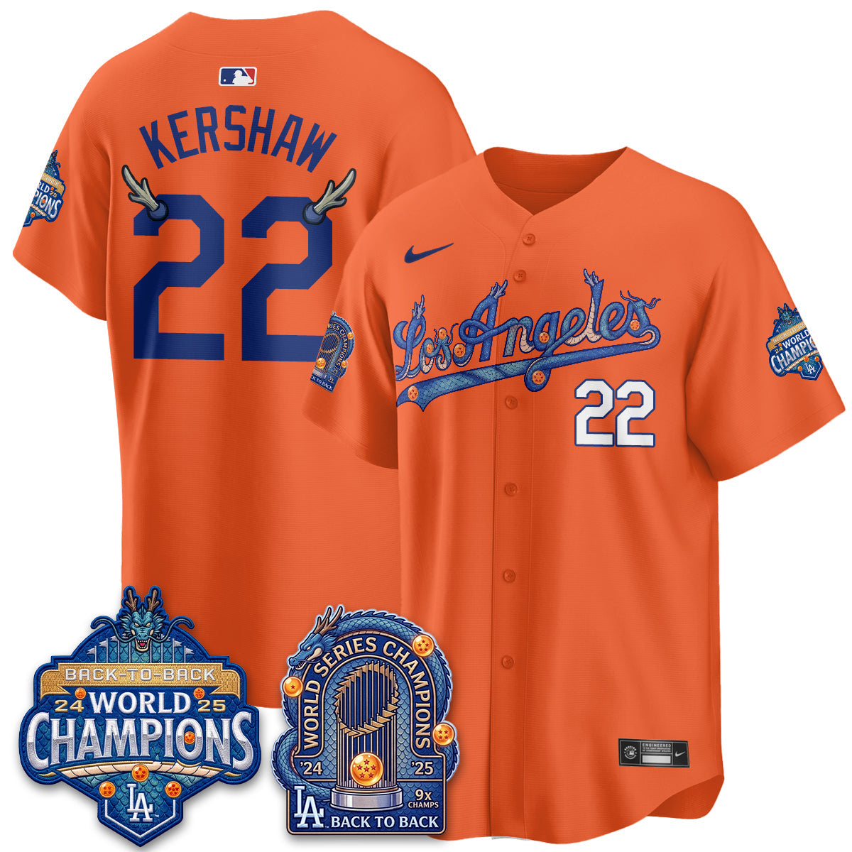 LAD x DB Night 2026 Vapor Jersey - Stitched by Los Angeles Dodgers