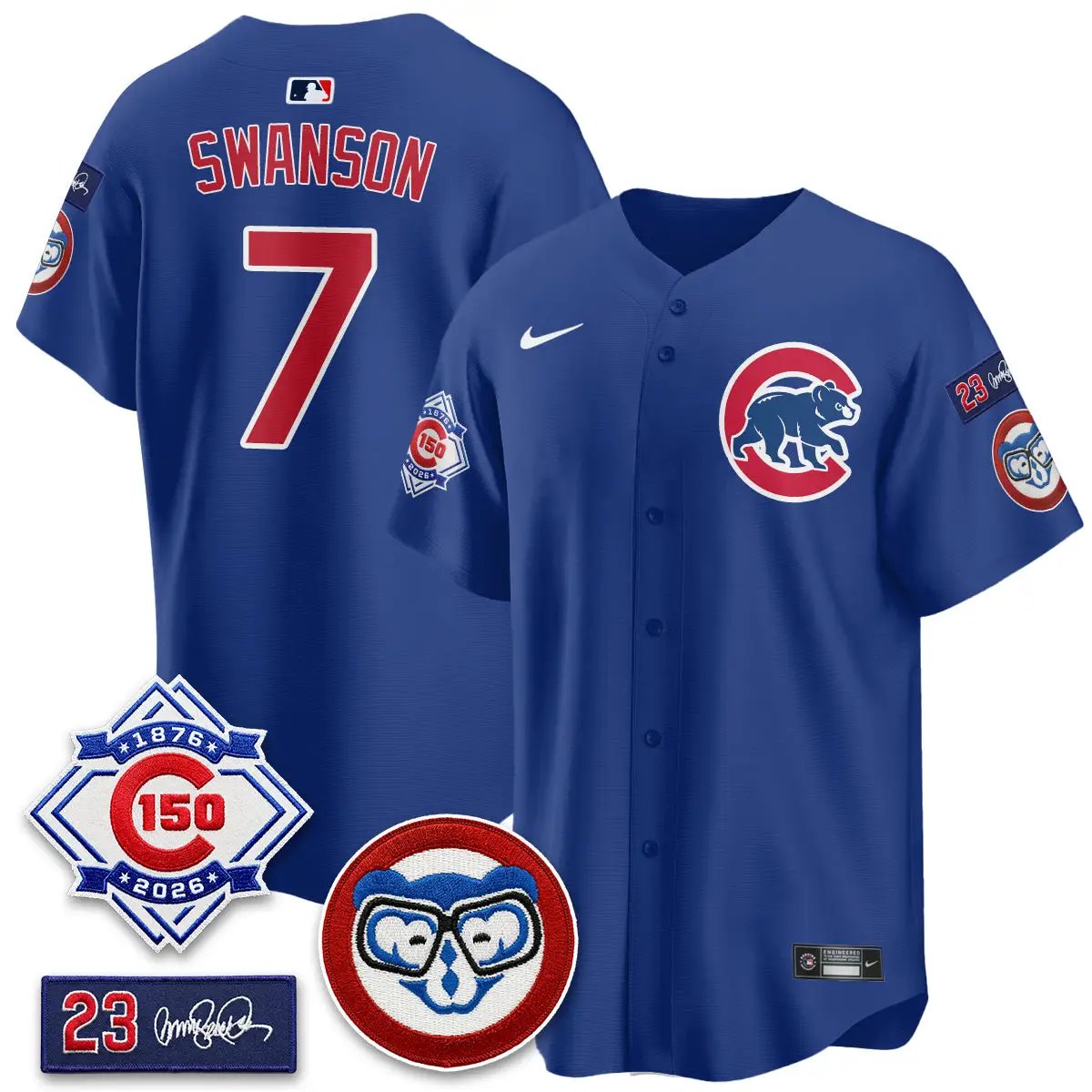 CHC 150th Anniversary Holy Cow Vapor Premier Limited Jersey - All Stitched by Chicago Cubs