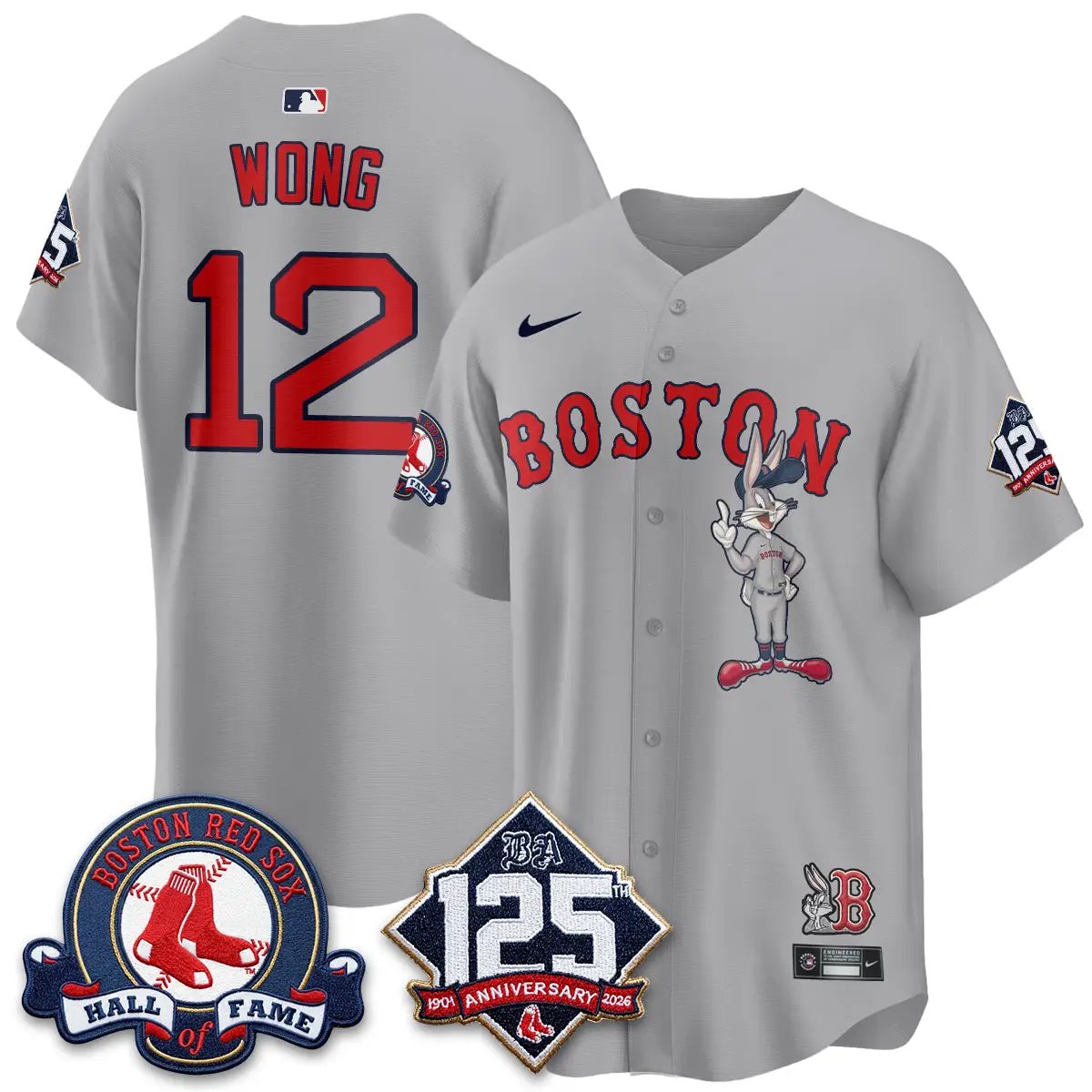 BOS x Bunny Vapor Premier Limited Jersey - Stitched by Boston Red Sox