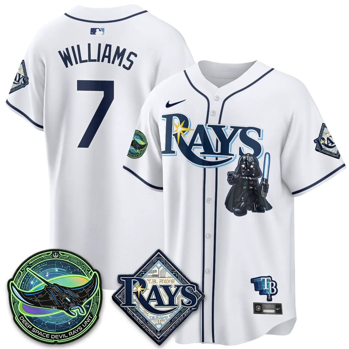 TB x SW Vapor Limited Jersey - Stitched by Tampa Bay Rays