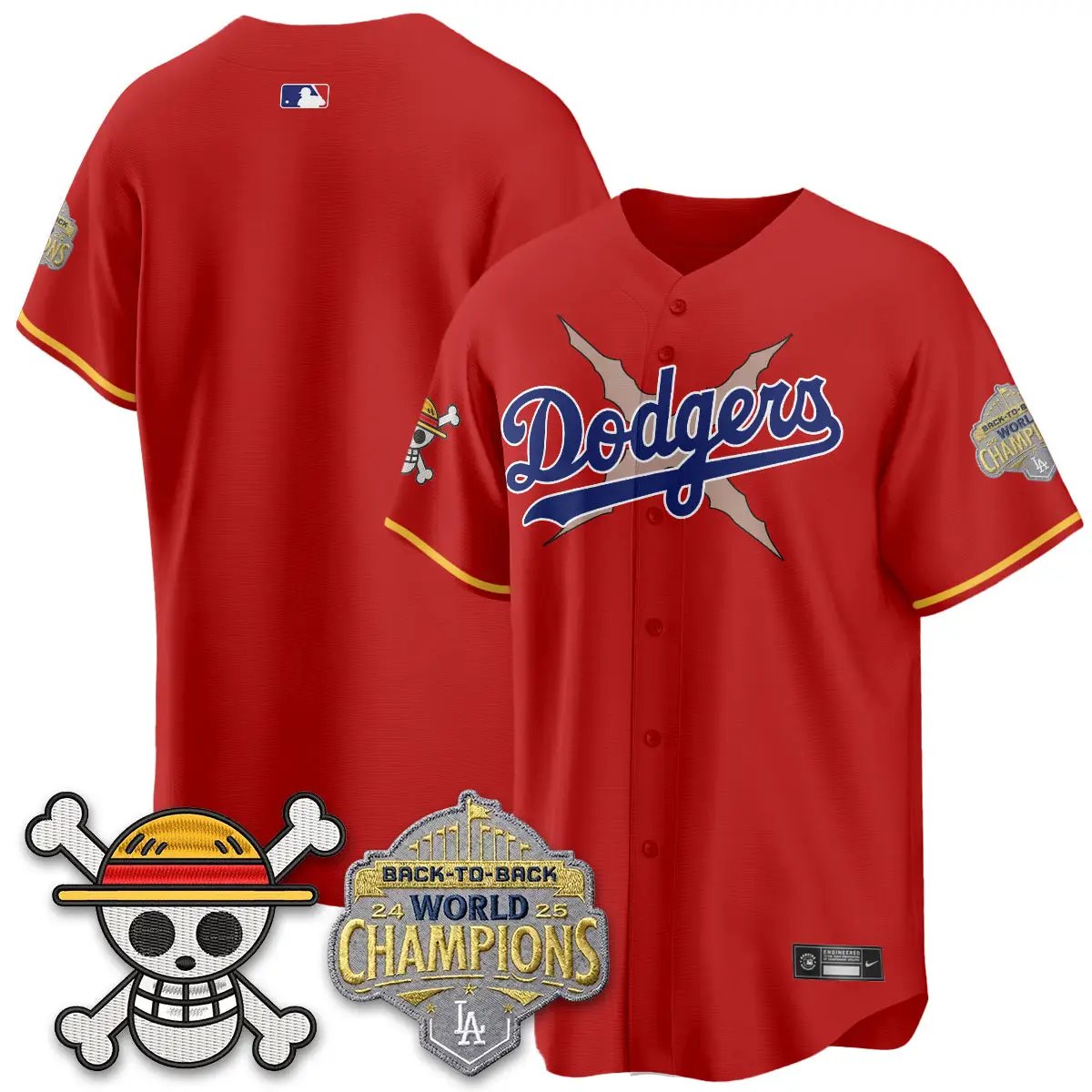 LAD x OP Vapor Jersey -All Stitched V2 by Los Angeles Dodgers
