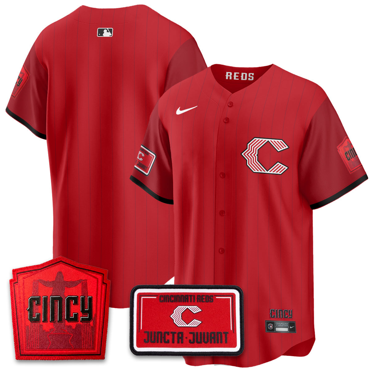 CIN 2026 City Connect Limited Premier Vapor Jersey - All Stitched by Cincinnati Reds