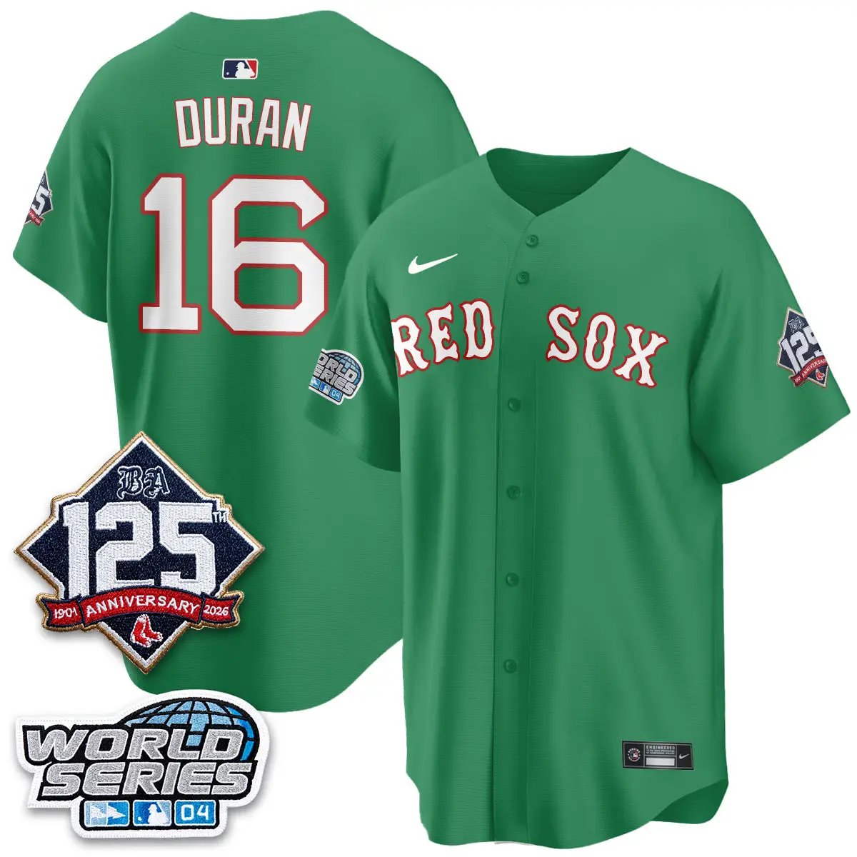 BOS Throwback 2004 Vapor Jersey - Stitched by Boston Red Sox