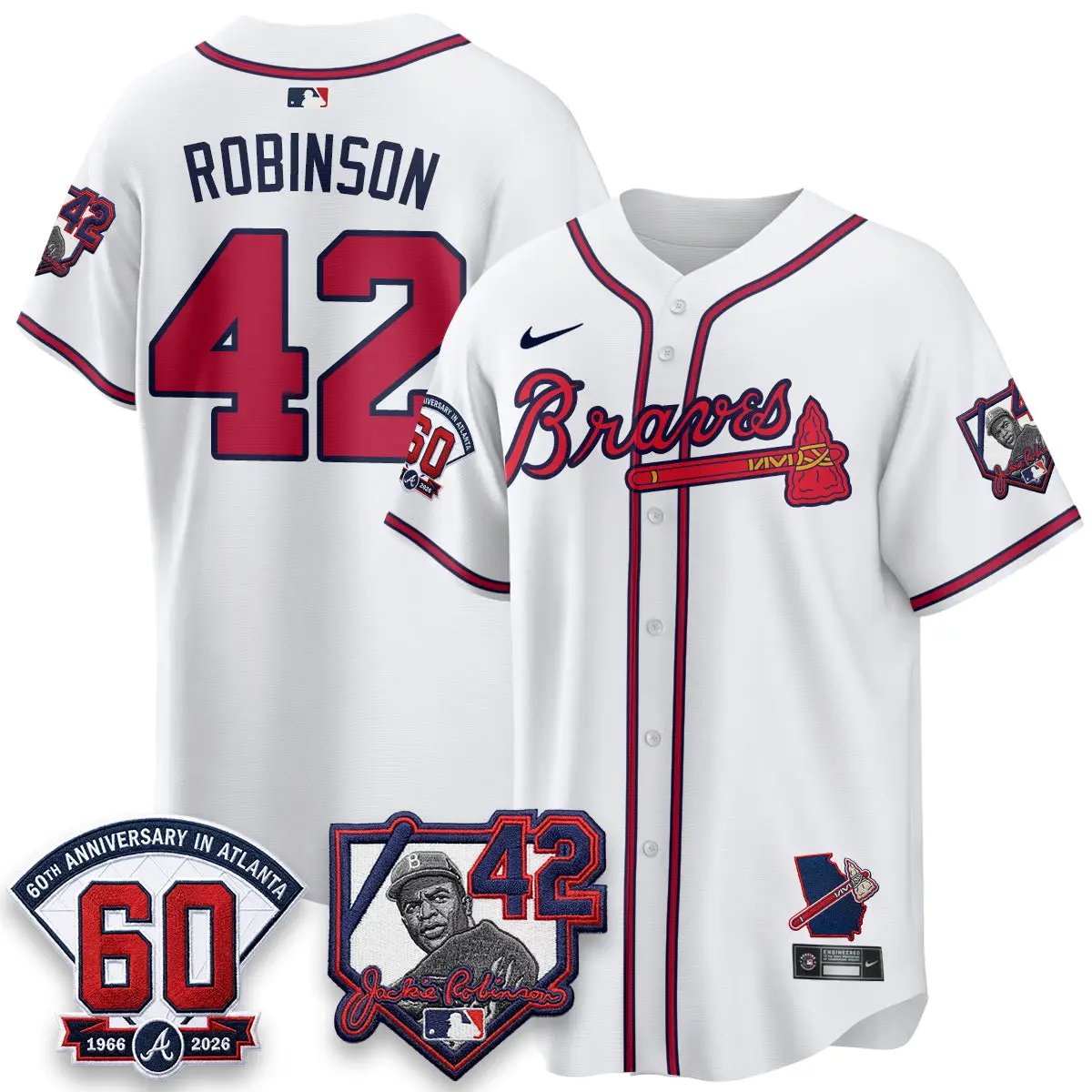 ATL 2026 Jackie Robinson Day Vapor Limited City Connect Jersey - All Stitched by Atlanta Braves