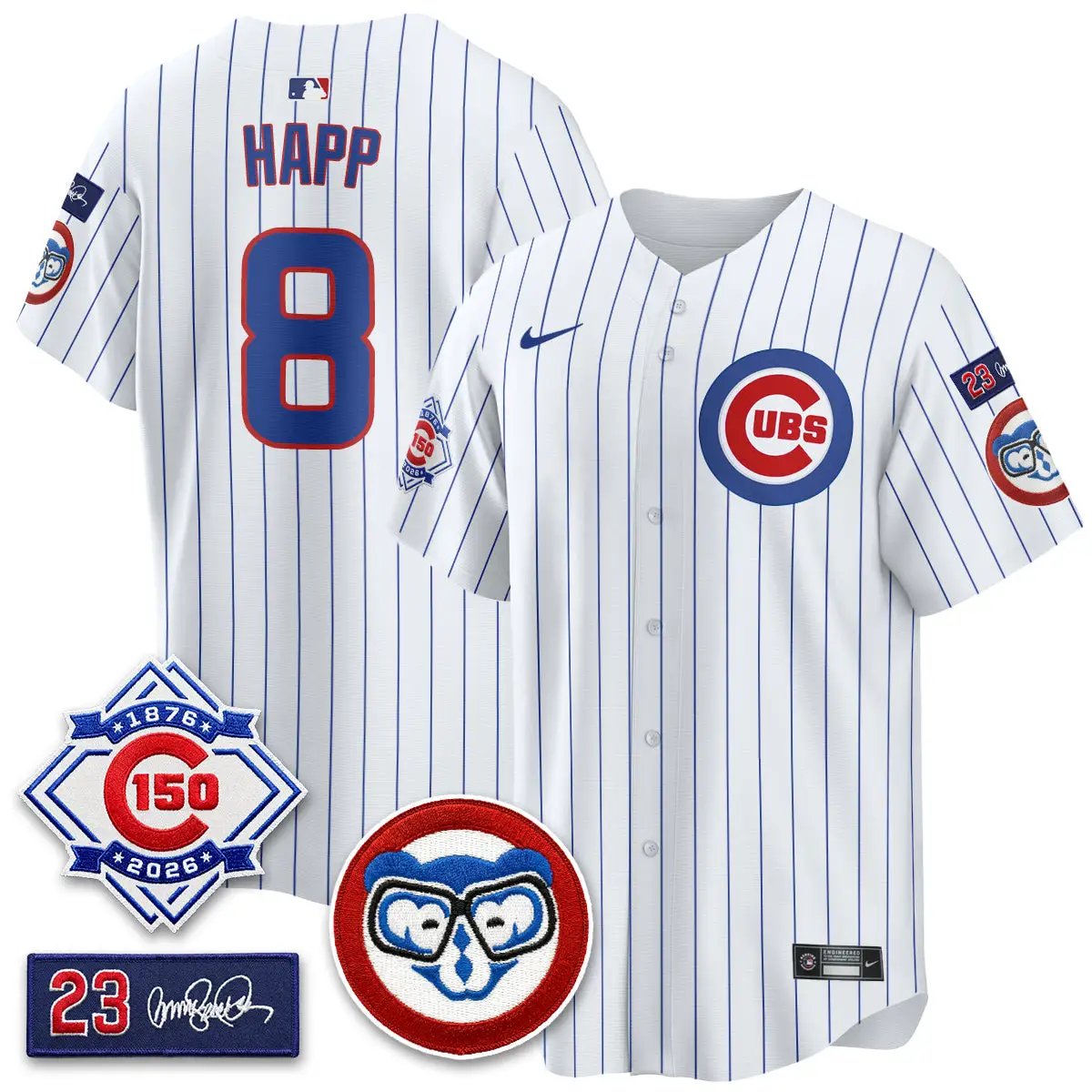 CHC 150th Anniversary Holy Cow Vapor Premier Limited Jersey - All Stitched by Chicago Cubs