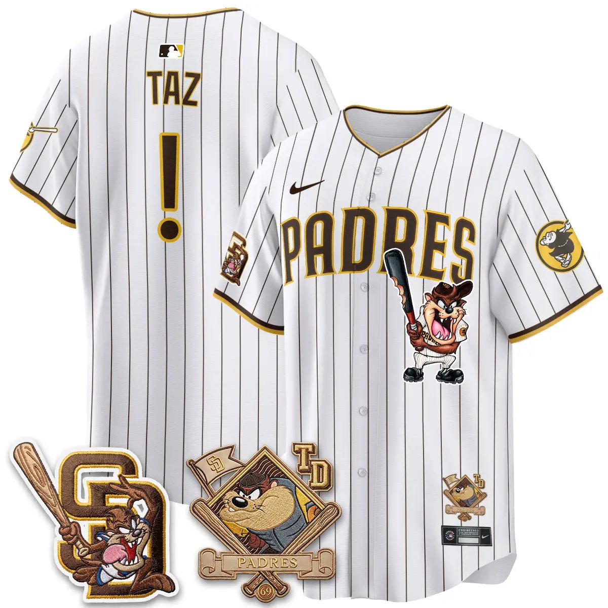 SD x Cat 2026 Vapor Limited Jersey - Stitched by San Diego Padres
