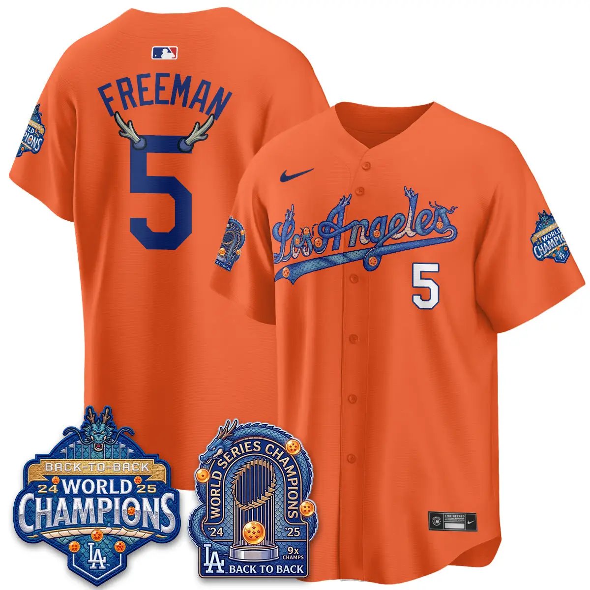 LAD x DB Night 2026 Vapor Jersey - Stitched by Los Angeles Dodgers