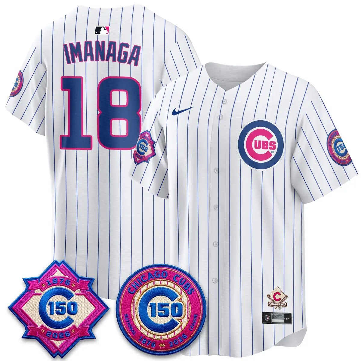 CHC x "Graduation" Vapor Limited Jersey - Stitched by Chicago Cubs