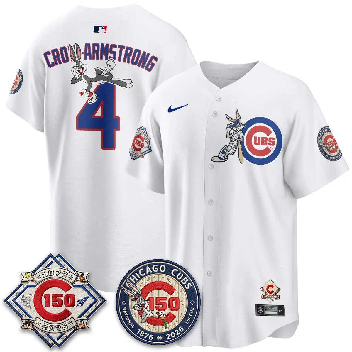 CHC x Bunny Vapor Premier Limited Jersey - Stitched by Chicago Cubs