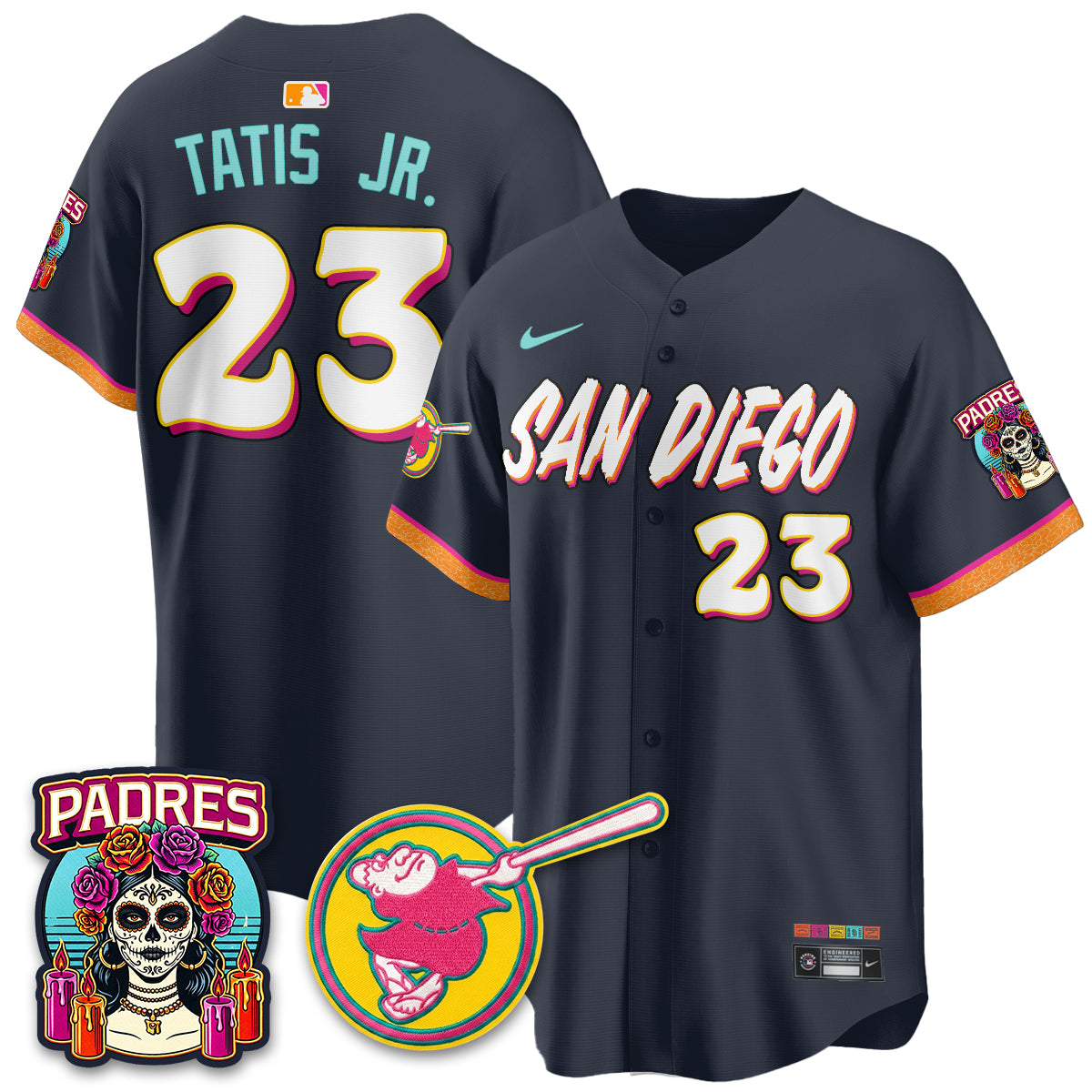 SD 2026 City Connect Vapor Premier Limited Jersey - All Stitched V2 by San Diego Padres