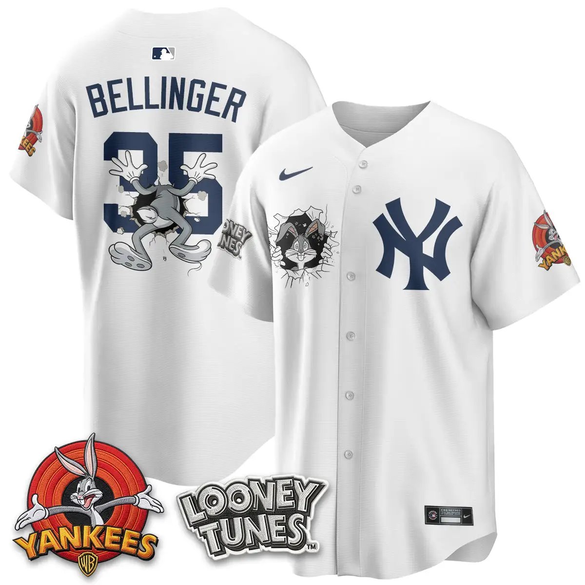 NYY x Bunny Vapor Limited Jersey V3- Printed by New York Yankees
