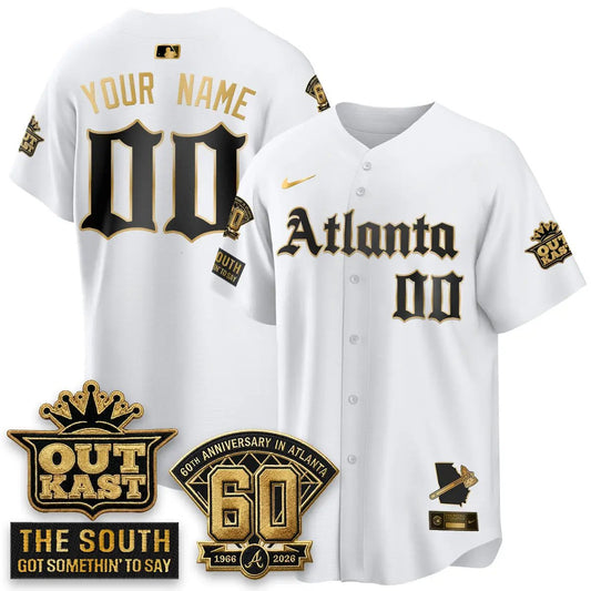 Atlanta Braves 2026 Gothic Edition Vapor Limited Custom Jersey - All Stitched by Atlanta Braves