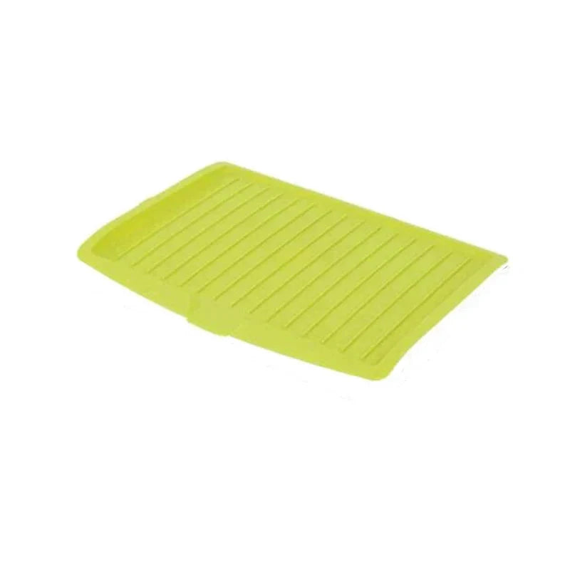 Drain Rack Kitchen Silicone Dish Drainer Tray Large Sink Drying Rack by Bowlift