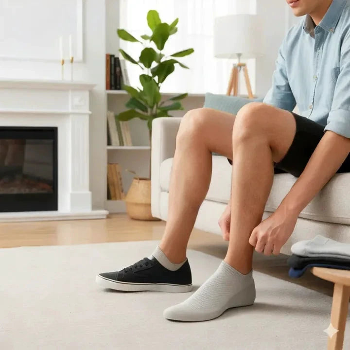 Cut Socks – Moisture-Wicking – Soft Elastic Fibre – Sweat-Free All-Day Comfort – Durable Odour Control Bowlift by Bowlift