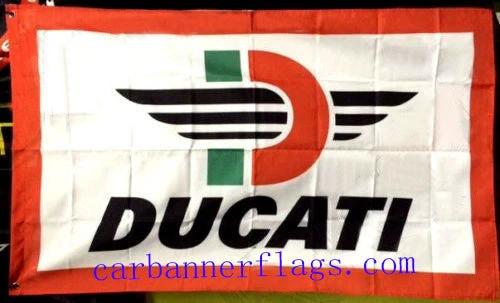 Ducati FLAG-Ducati BANNER -3x5 ft motorcycles banner by flagsshop