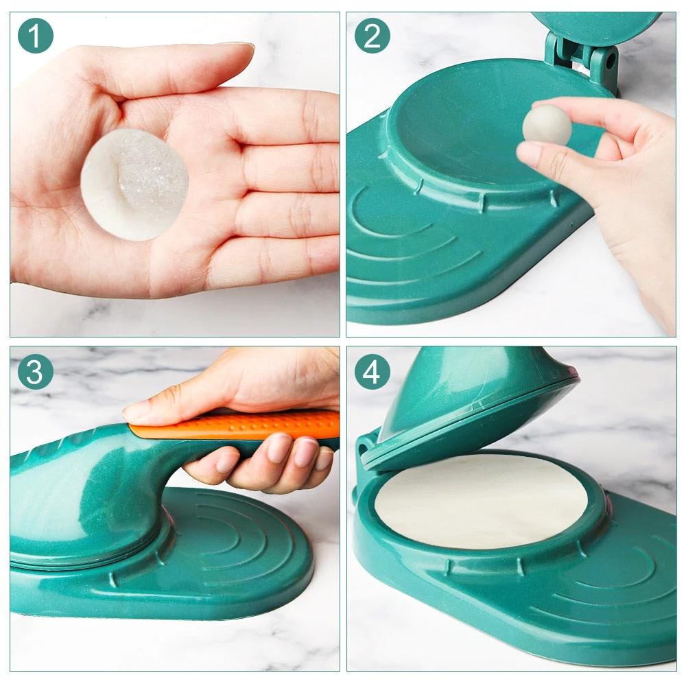 Dumpling Mold DIY Dumpling Maker Manual Mold Dough Pressing Tool by Bowlift