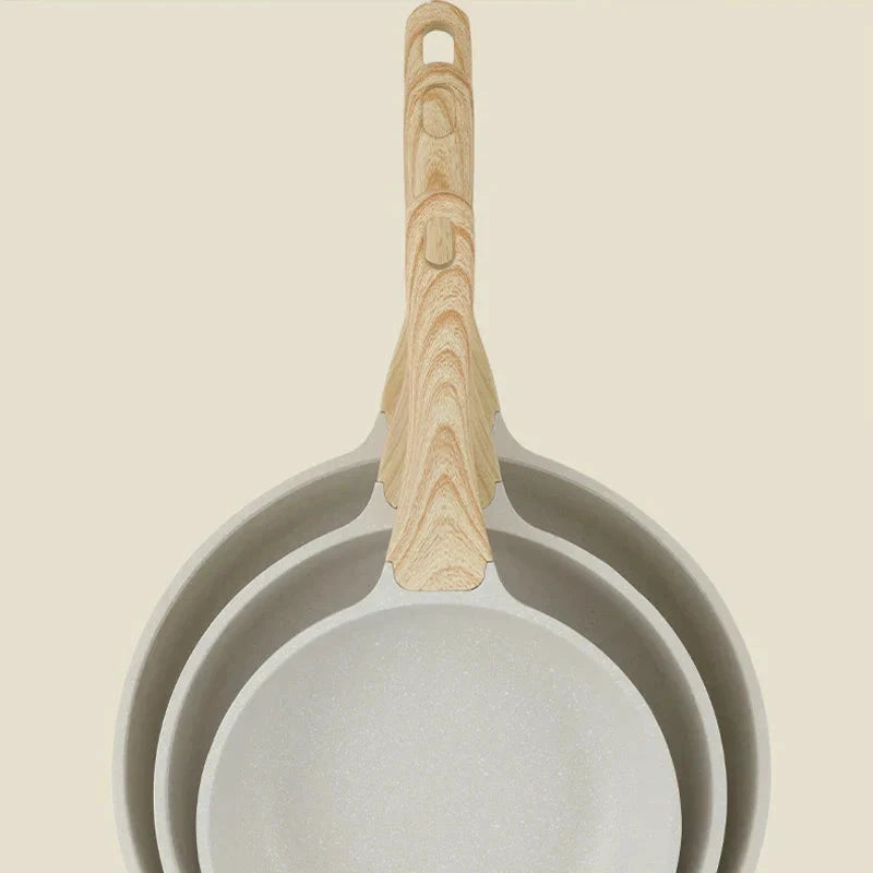 Durable Non-Stick Ceramic Frying Pan and Wok Pan Universal Cookware by Bowlift