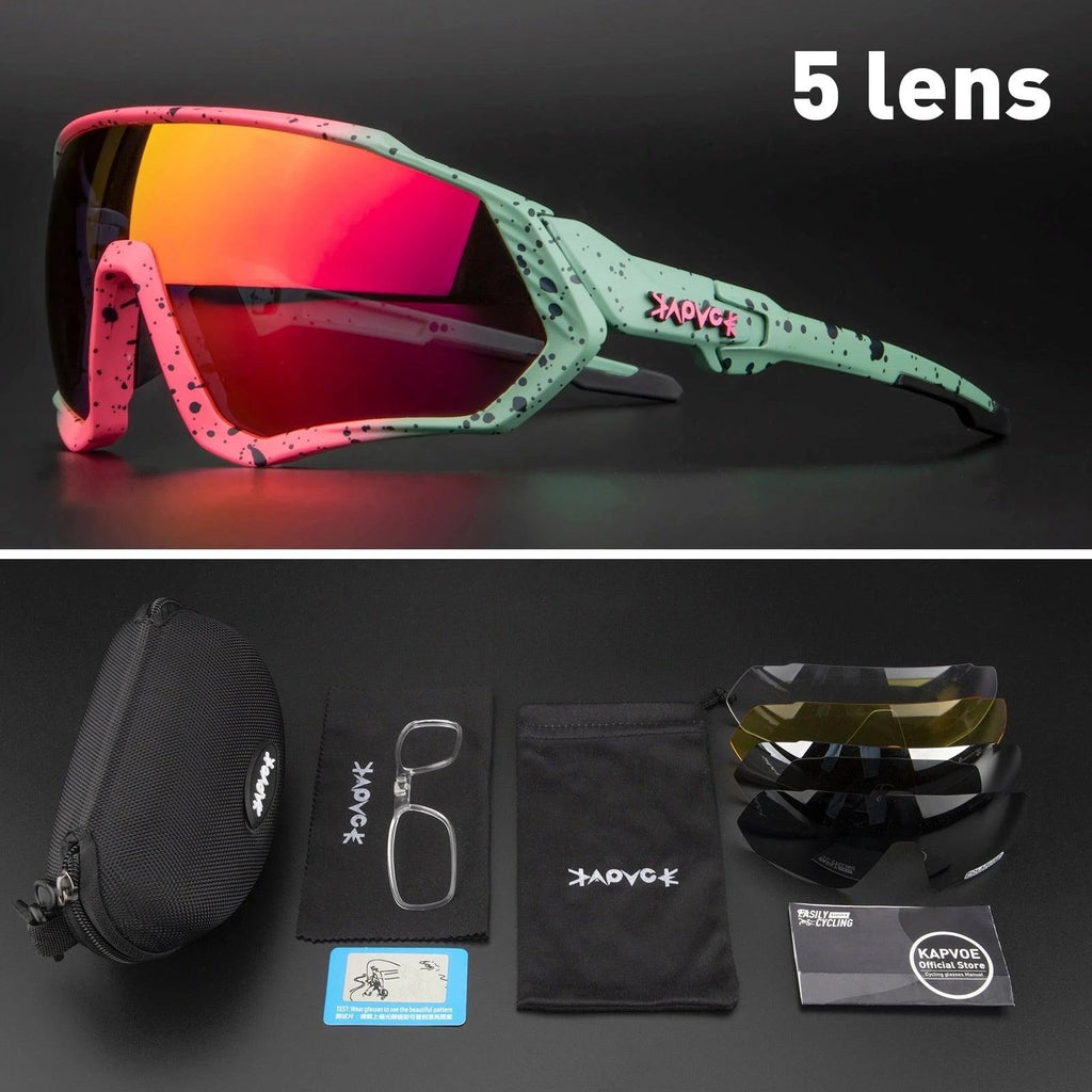 Dynamo Eyewear - Riding Bicycle Sunglasses Polarized Lenses by BowLift