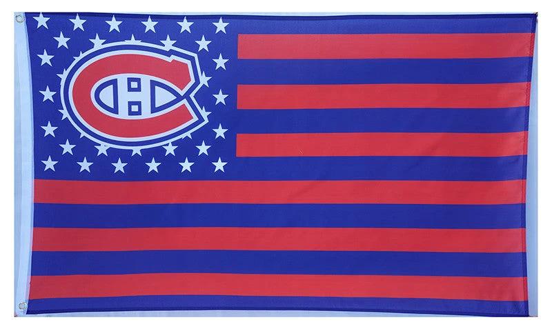 NHL Montreal Canadiens Flag-3x5FT Banner-100% polyester by flagsshop