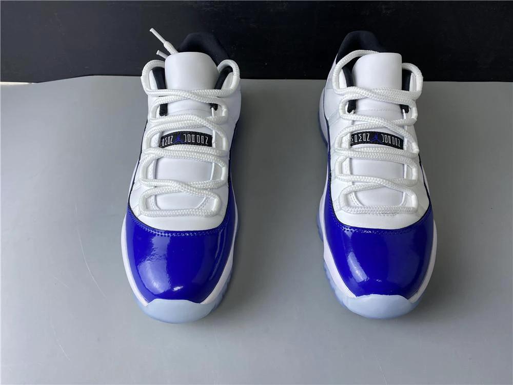 Air Jordan 11 Retro Low White Concord by Air Jordan