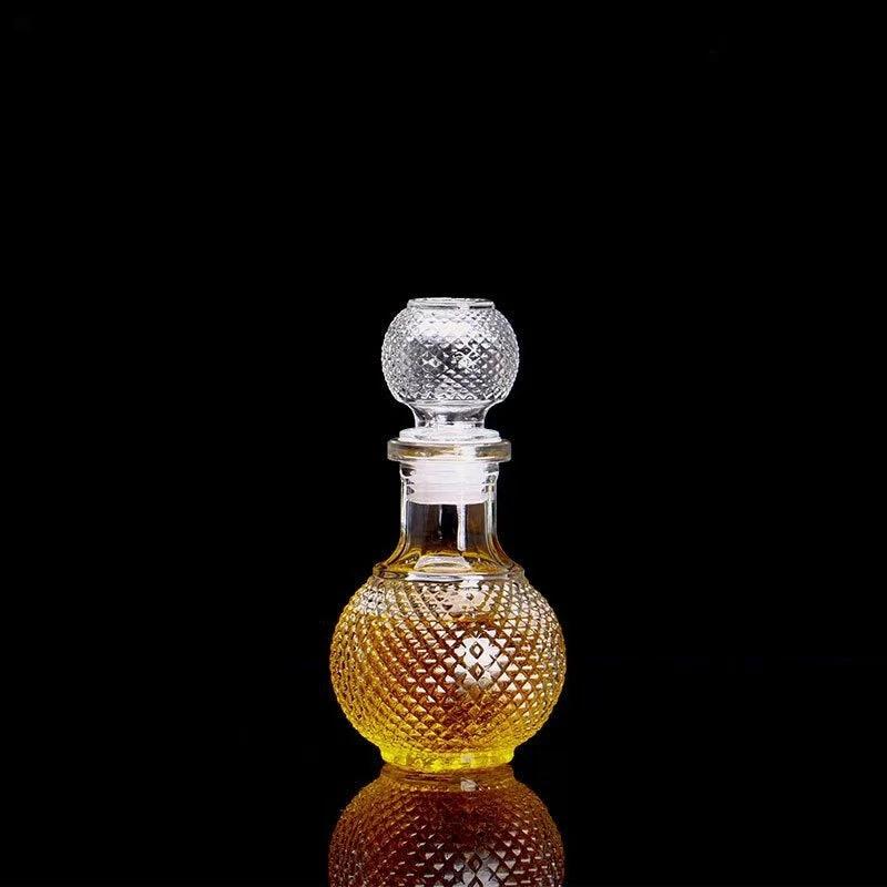 Mini Vintage Glass Decanter by BowLift