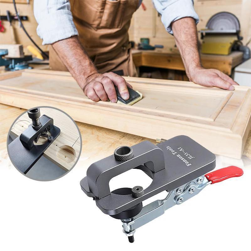Hidden hinge template 35 mm for woodworking by Bowlift