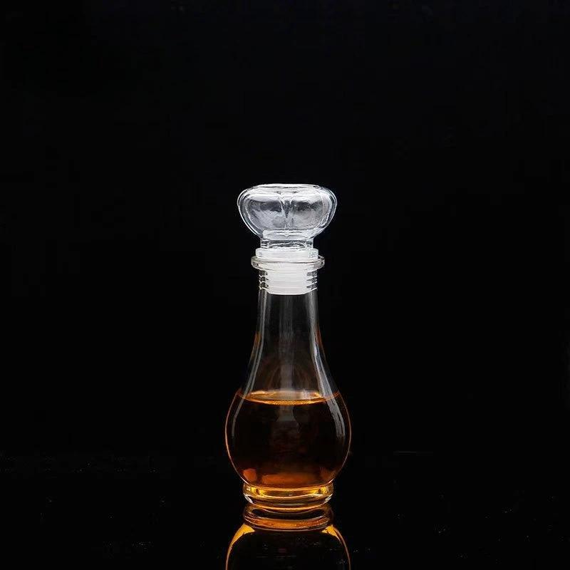 Mini Vintage Glass Decanter by BowLift