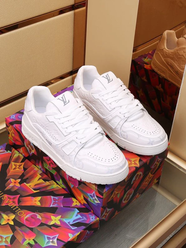 Luxury Trainer Sneakers Shoes #54 Signature White by Air Jordan