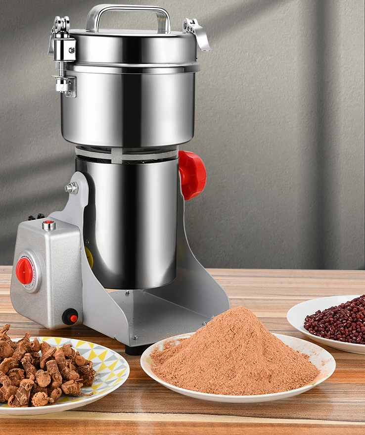 Versatile Commercial-Grade Electric Grain Mill Grinder for Spices, Herbs, and Cereals by BowLift