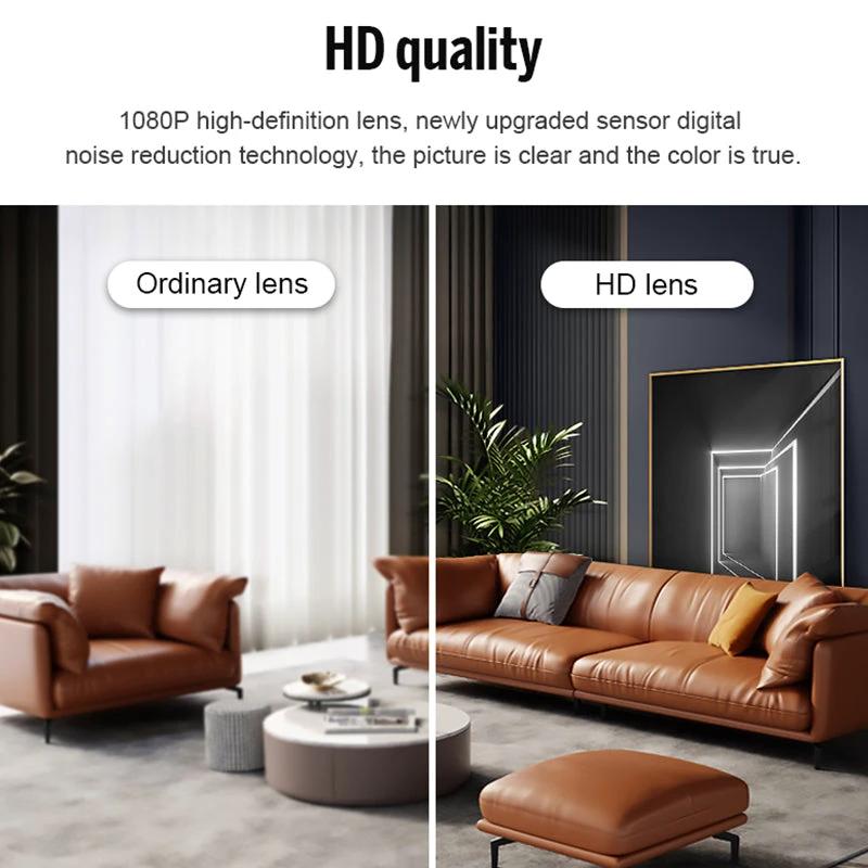 Mini Motion Detection Wireless Night Vision HD Security Camera by BowLift