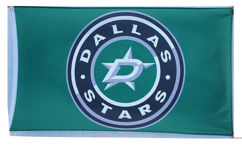 NHL Dallas Stars Flag-3x5FT Banner-100% polyester by flagsshop