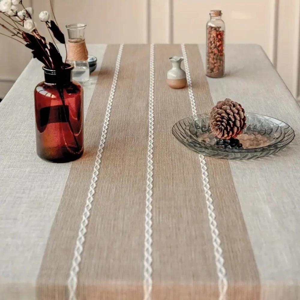 Rustic Table Cloth by Casa & Beyond