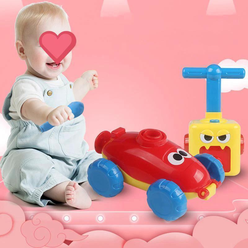 Toy car with inflatable balloon for kids by Bowlift