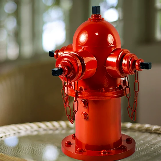 American loft industrial pattern retro fire hydrant by BowLift