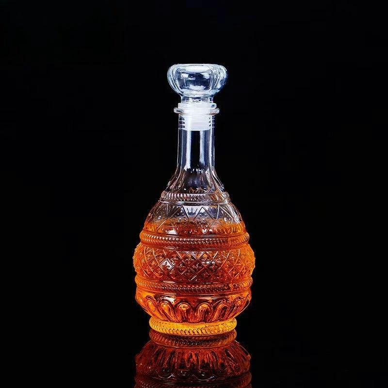 Mini Vintage Glass Decanter by BowLift